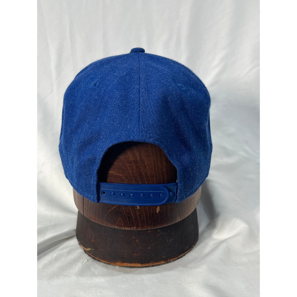 New York Rangers Snapback Hat Blue Embroidered Logo New Era MSG Exclusive - Picture 5 of 16